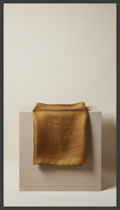 Antique Gold Silk Scarf LYORE'S ERA
